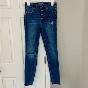 Madewell 10” High Rise Skinny Jean